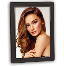 Black Glossy Photo Frame – ZEP Italia – Multiple Sizes - Serie 822