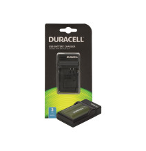 Duracell lader met USB kabel voor DRNEL3/EN-EL3/EN-EL3a