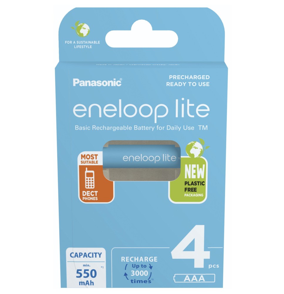 Panasonic Eneloop Lite DECT Micro AAA 550