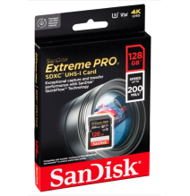 SanDisk Extreme Pro SDXC 128GB UHS-I C10 U3 V30