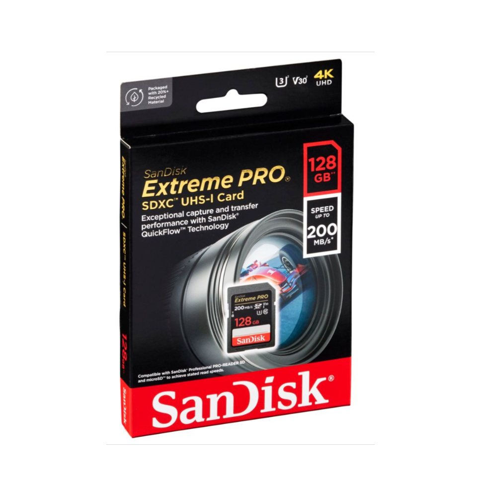 SanDisk Extreme Pro SDXC 128GB UHS-I C10 U3 V30