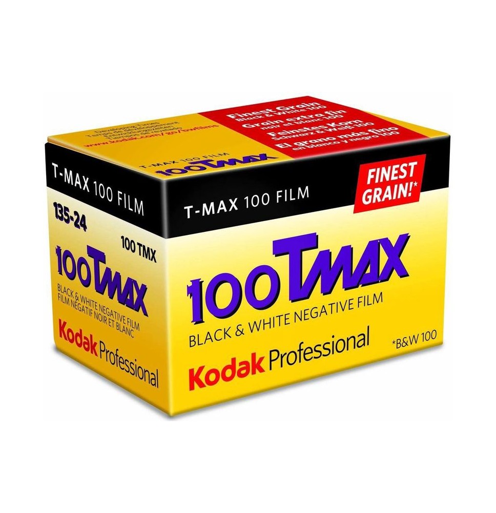 Ultrafijne ISO 100 zwart-wit film met maximale scherpte en detail.