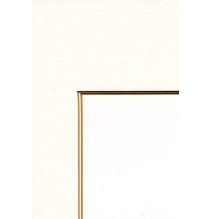 Passe-partout - Creme - Bruine kern - 39760