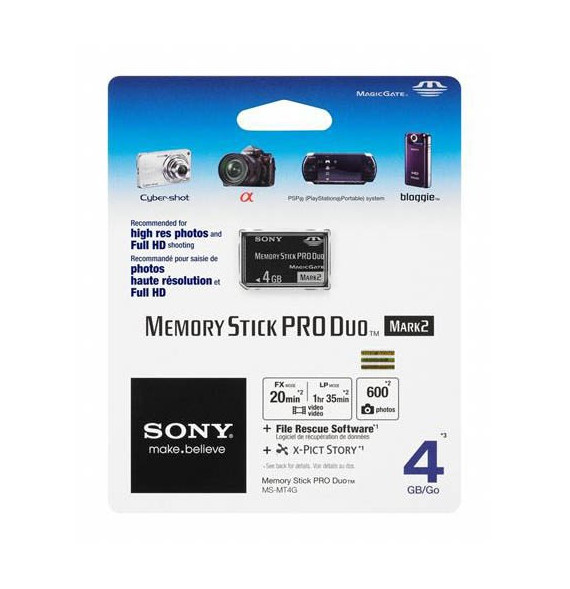 Sony Memory Stick Pro Duo 2 GB