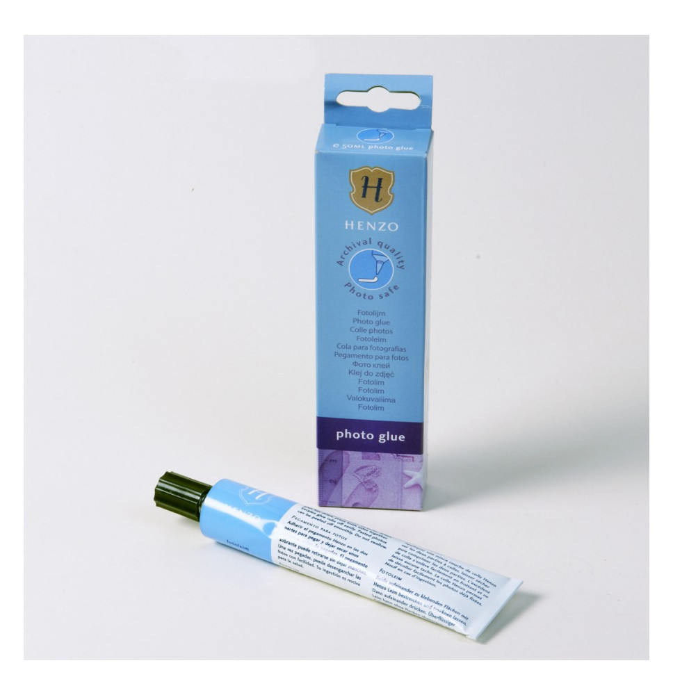 Henzo Fotolijm 50ml – Transparante Lijm voor Foto’s en Fotoboeken – 18.330.00
